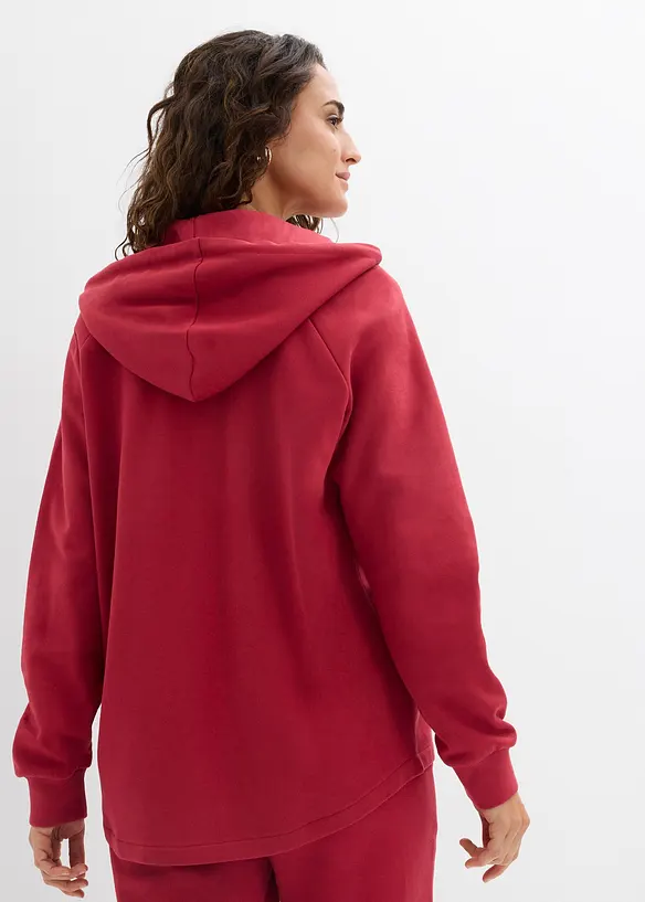 Mikina na zap&iacute;n&aacute;n&iacute;, z čist&eacute; organick&eacute; bavlny, bonprix