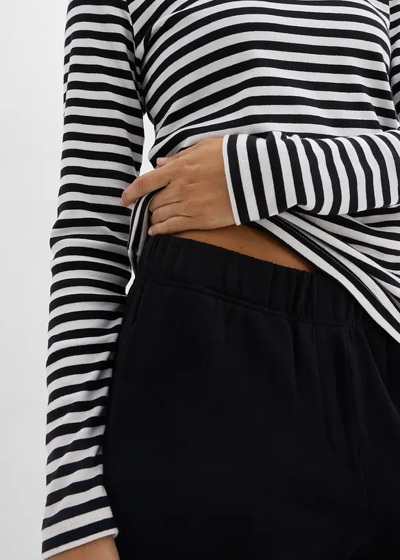 Tepl&aacute;kov&eacute; kalhoty z čist&eacute; organick&eacute; bavlny (2 ks v balen&iacute;), bonprix