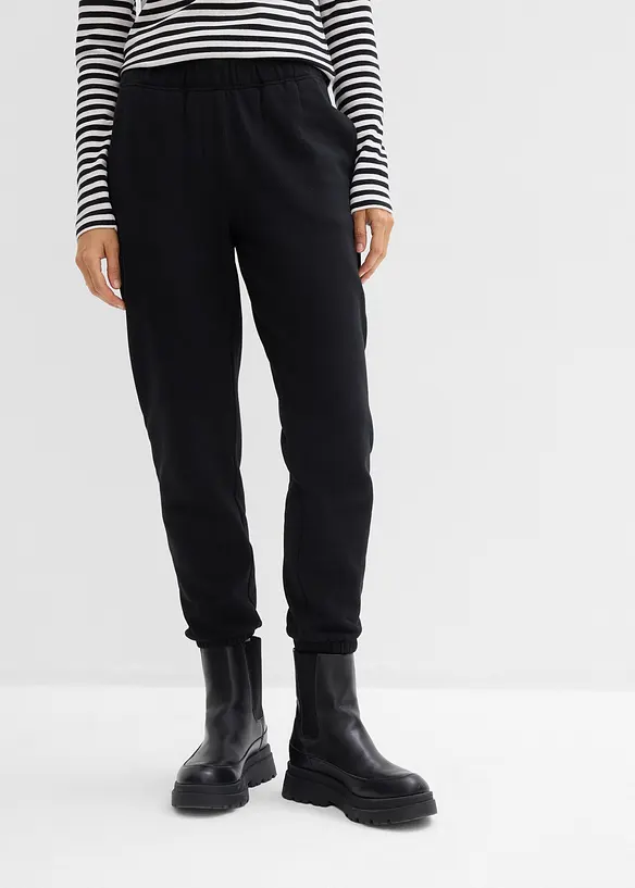 Tepl&aacute;kov&eacute; kalhoty z čist&eacute; organick&eacute; bavlny (2 ks v balen&iacute;), bonprix