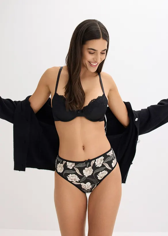 Maxikalhotky s pohodlnou bavlnou (4 ks v balen&iacute;), bonprix