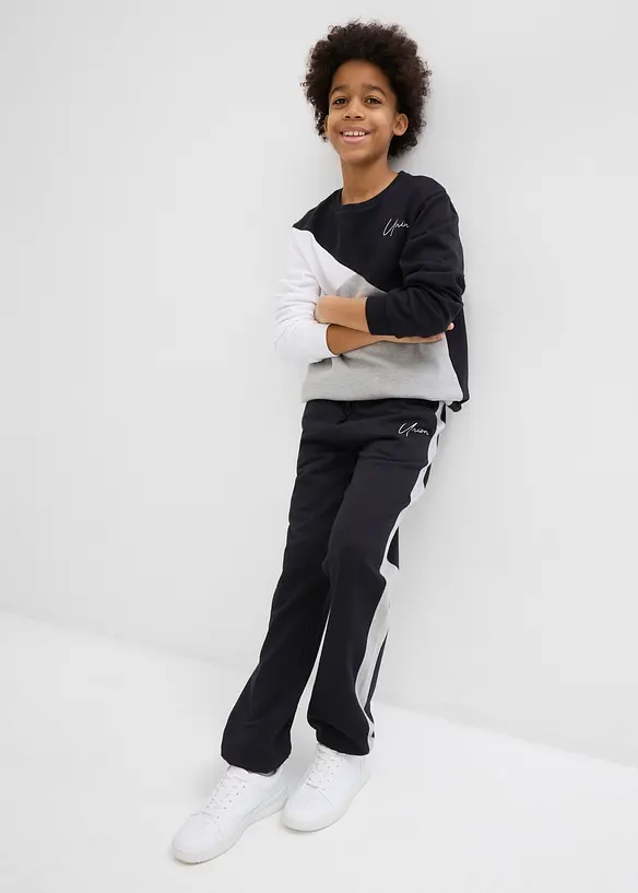 Sportovn&iacute; kalhoty z čist&eacute; organick&eacute; bavlny, bonprix