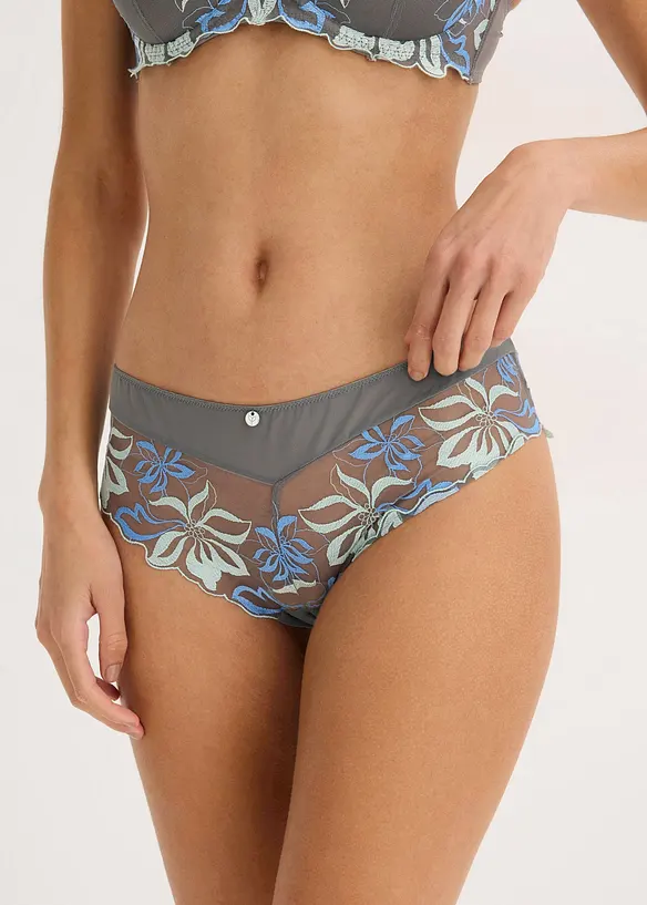Bokov&eacute; kalhotky s jemnou krajkou, bonprix