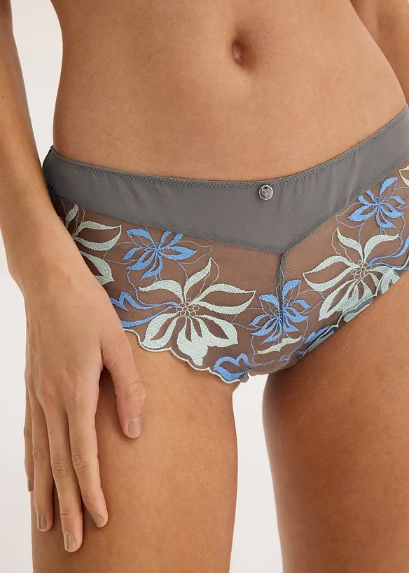 Bokov&eacute; kalhotky s jemnou krajkou, bonprix