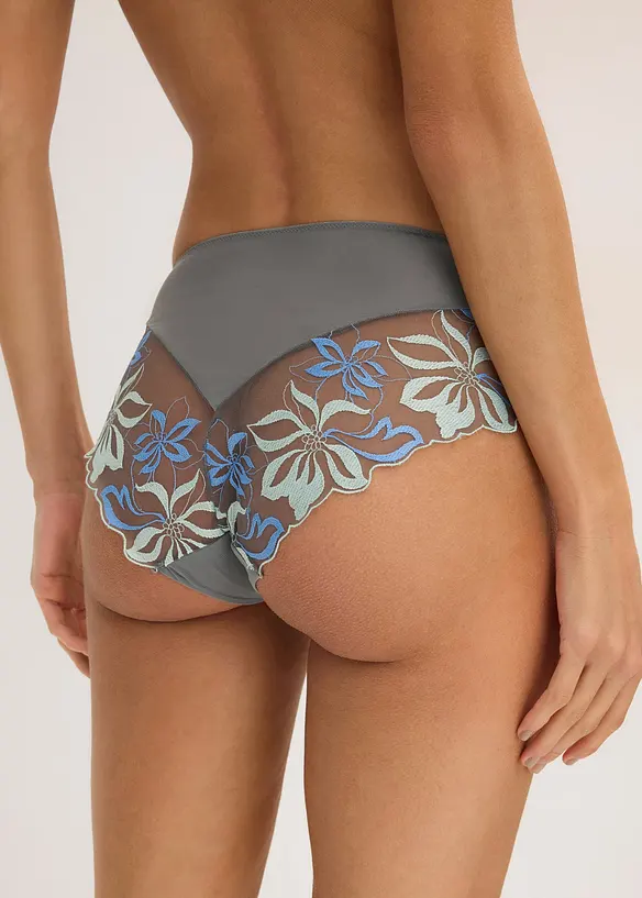 Bokov&eacute; kalhotky s jemnou krajkou, bonprix