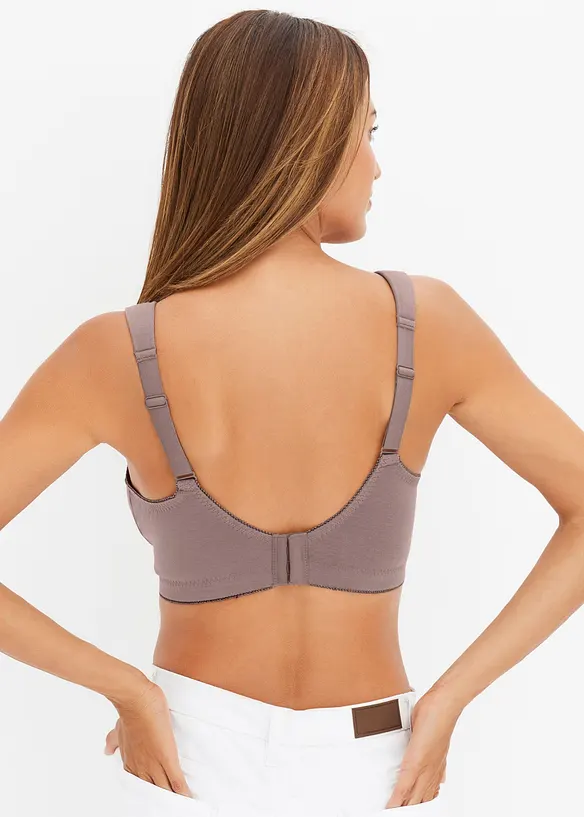 Kojic&iacute; podprsenka bez kostic s organickou bavlnou (2 ks), bonprix