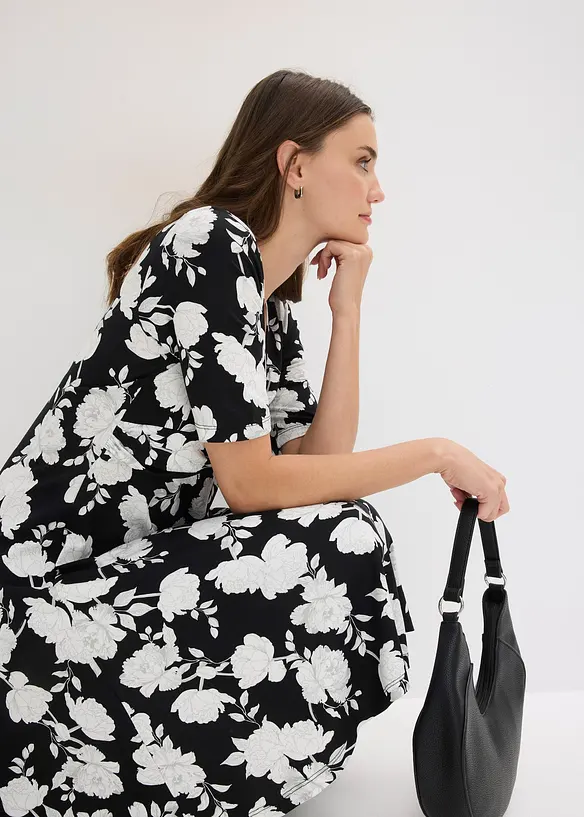 Žerzejov&eacute; &scaron;aty s potiskem a s nařasen&iacute;m, bonprix