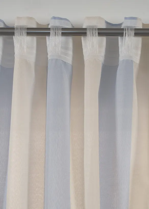 Z&aacute;věs s pruhy a recyklovan&yacute;m polyesterem (1 ks v balen&iacute;), bonprix