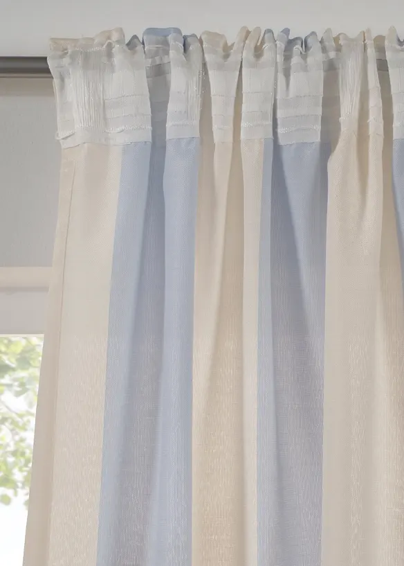 Z&aacute;věs s pruhy a recyklovan&yacute;m polyesterem (1 ks v balen&iacute;), bonprix