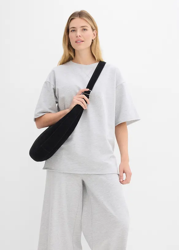 Dlouh&aacute; mikina z čist&eacute; bavlny, bonprix