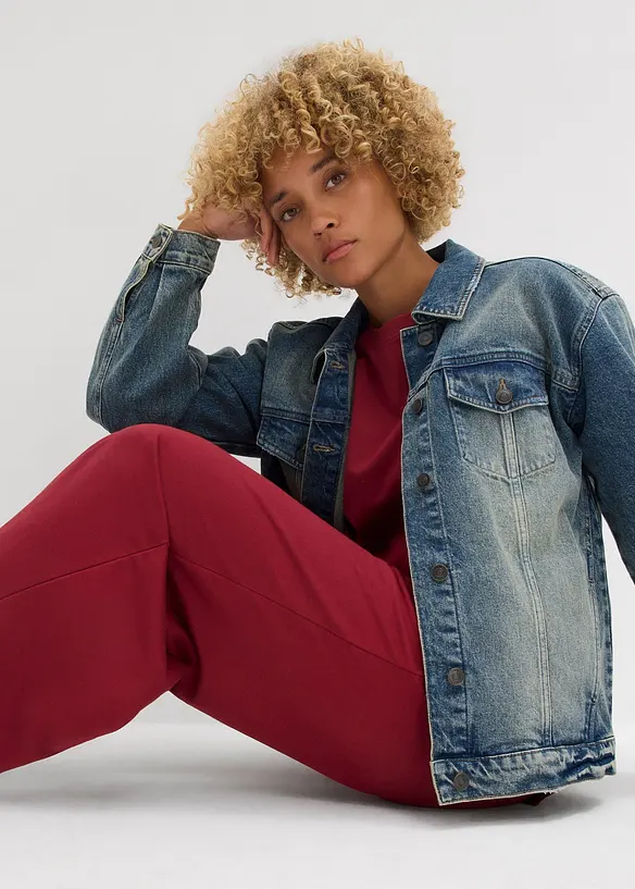 Tepl&aacute;kov&eacute; kalhoty z organick&eacute; bavlny, 7/8 d&eacute;lka, bonprix