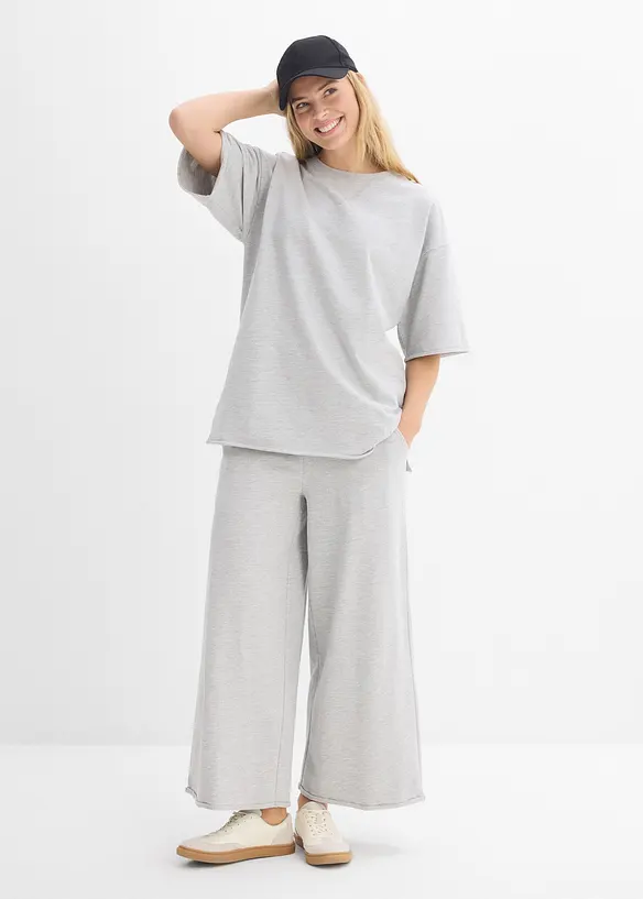 Tepl&aacute;kov&eacute; kalhoty z organick&eacute; bavlny, 7/8 d&eacute;lka, bonprix