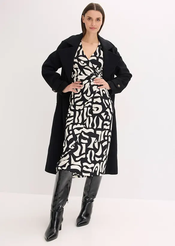 Midi &scaron;aty ze strukturovan&eacute;ho žerzeje, bonprix