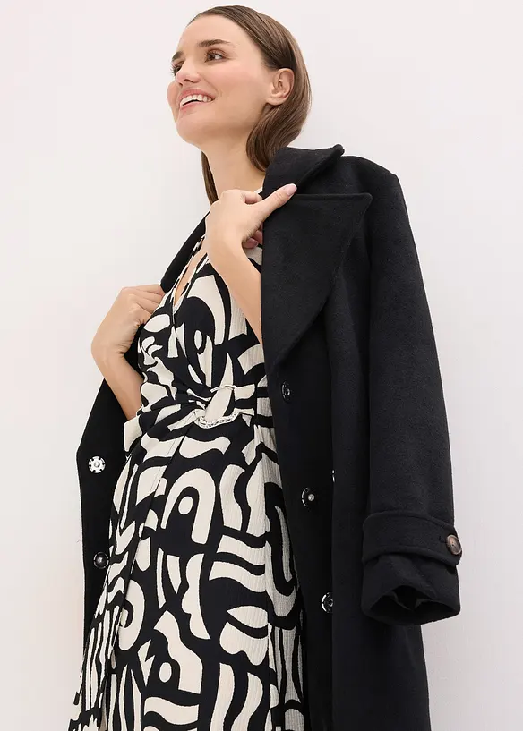 Midi &scaron;aty ze strukturovan&eacute;ho žerzeje, bonprix