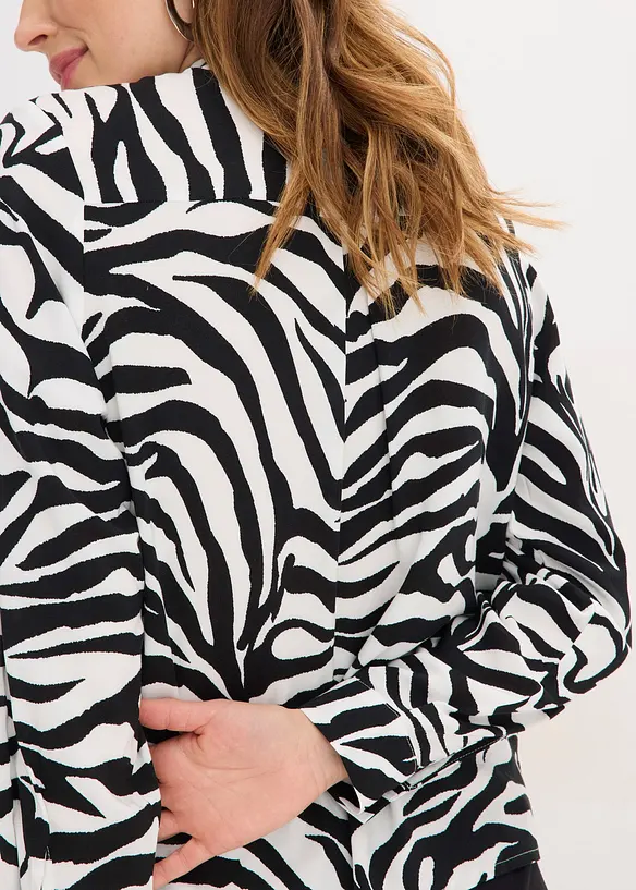 Halenka ze spl&yacute;vav&eacute; visk&oacute;zy, bonprix