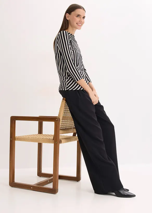 Triko z měkk&eacute; visk&oacute;zov&eacute; směsi, bonprix