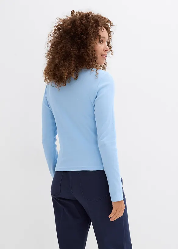 Tričko 2 v 1 z čist&eacute; bavlny, bonprix