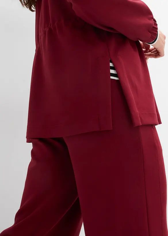 Dlouh&aacute; mikina z měkk&eacute;ho materi&aacute;lu scuba, bonprix