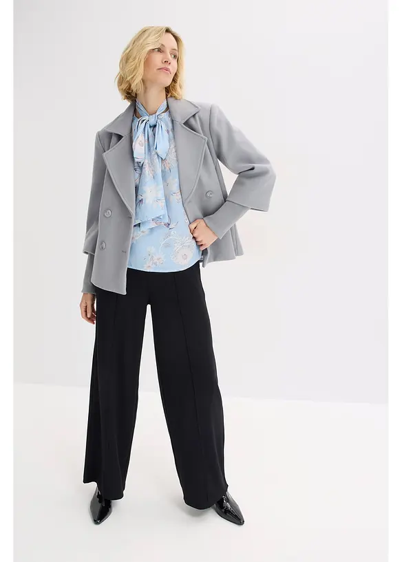 Tunika z jemn&eacute;ho sat&eacute;nu, bonprix