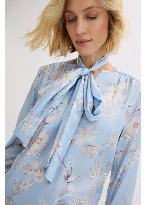 Tunika z jemn&eacute;ho sat&eacute;nu, bonprix