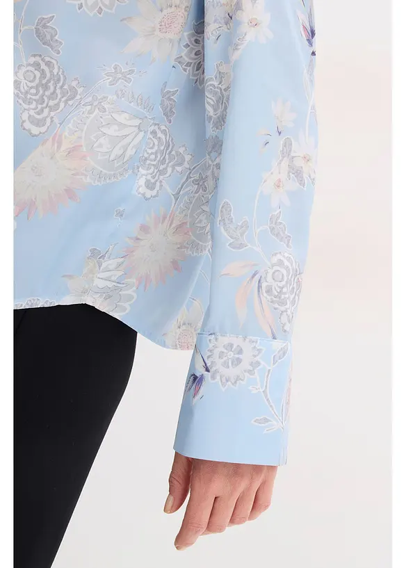 Tunika z jemn&eacute;ho sat&eacute;nu, bonprix