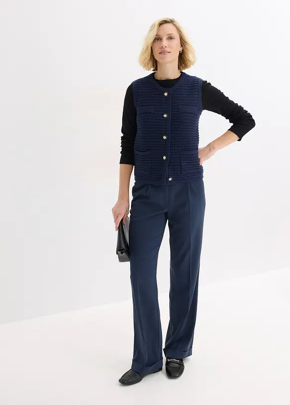 Pleten&aacute; vesta, bonprix