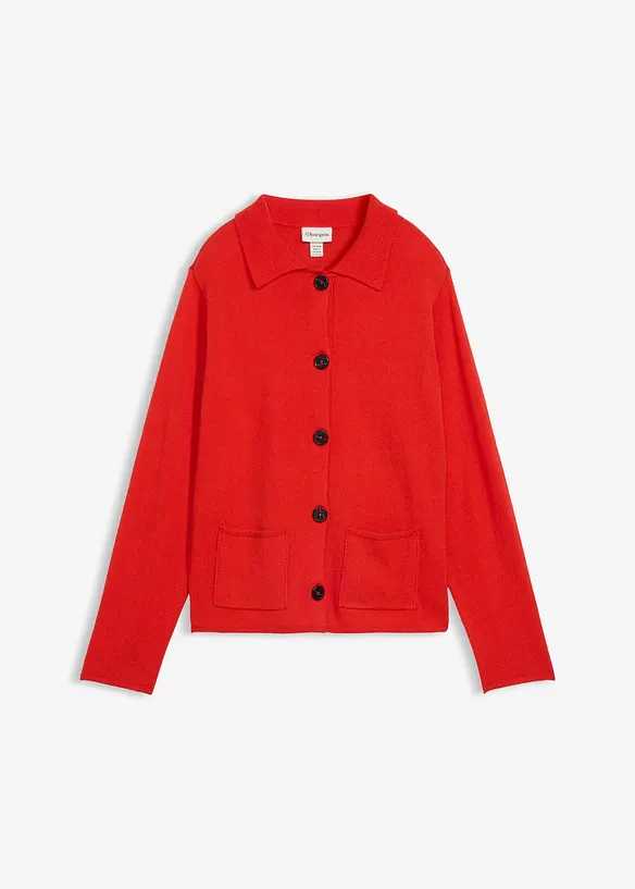 Pleten&yacute; kab&aacute;tek z visk&oacute;zov&eacute; směsi, bonprix