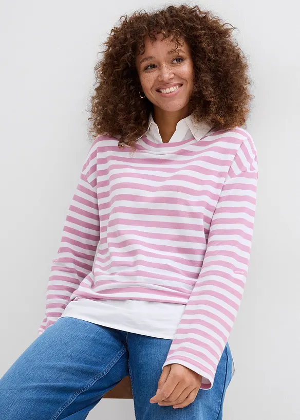 Halenkov&aacute; mikina 2 v 1, bonprix