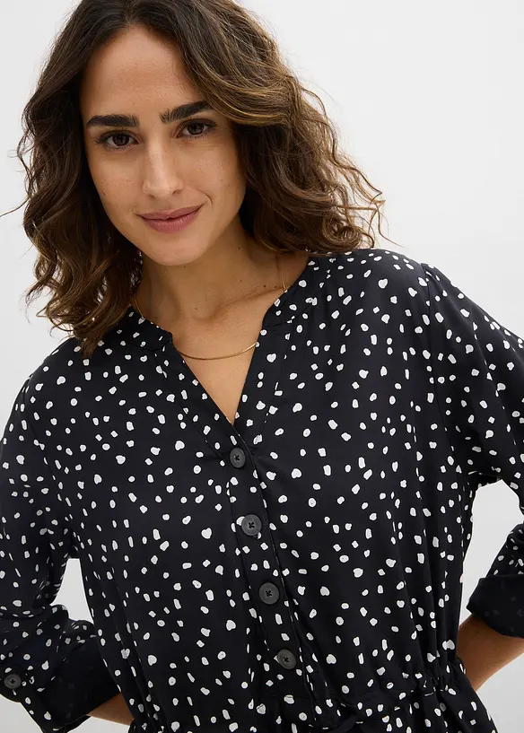 Halenkov&eacute; &scaron;aty ze spl&yacute;vav&eacute; visk&oacute;zy, bonprix