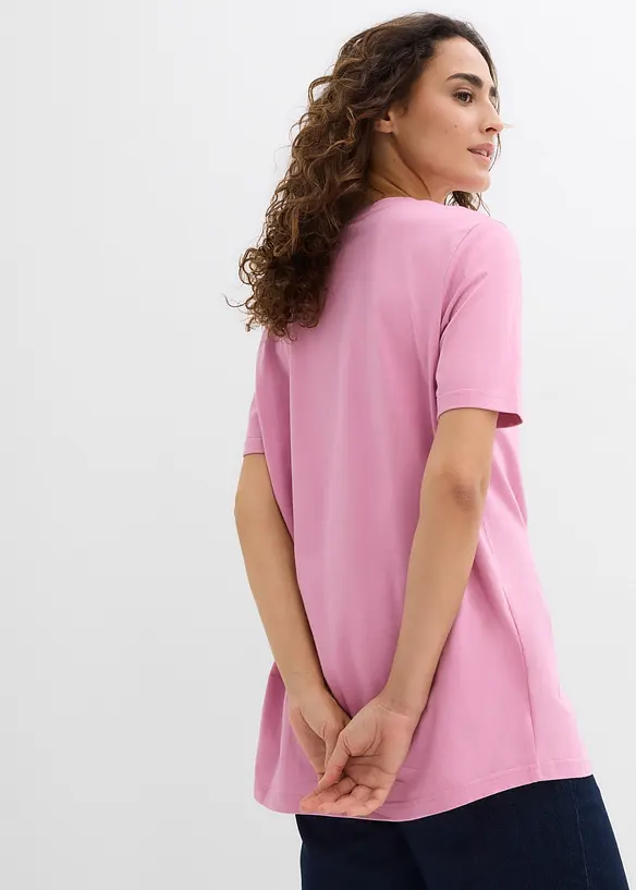 Dlouh&eacute; tričko z čist&eacute; organick&eacute; bavlny (2 ks v balen&iacute;), bonprix