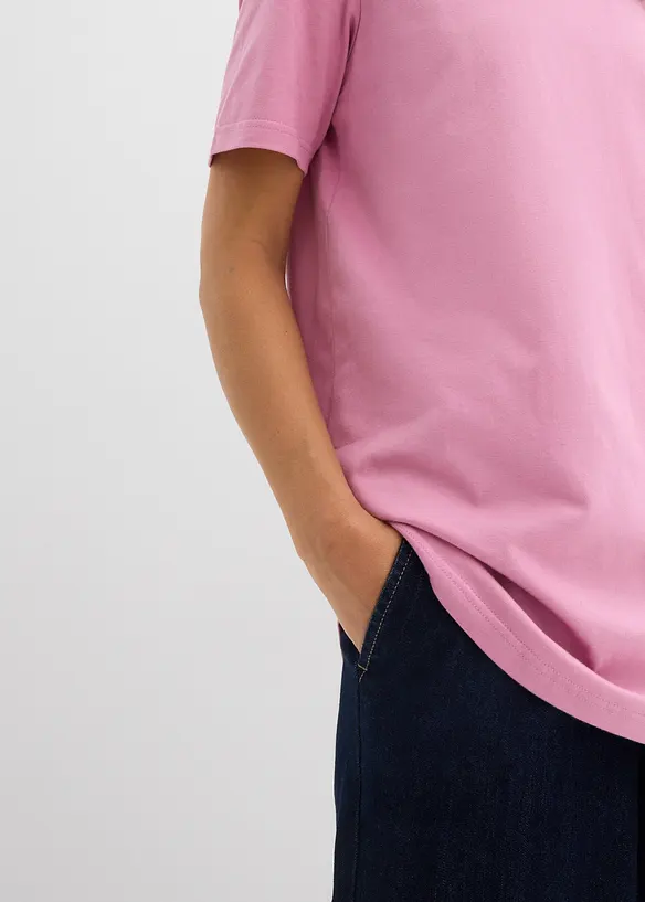 Dlouh&eacute; tričko z čist&eacute; organick&eacute; bavlny (2 ks v balen&iacute;), bonprix