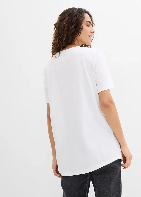 Dlouh&eacute; tričko z čist&eacute; organick&eacute; bavlny (2 ks v balen&iacute;), bonprix