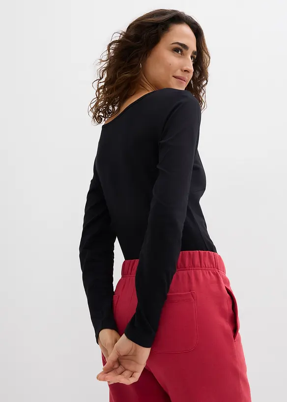 Body s dlouh&yacute;m ruk&aacute;vem (2 ks v balen&iacute;), bonprix