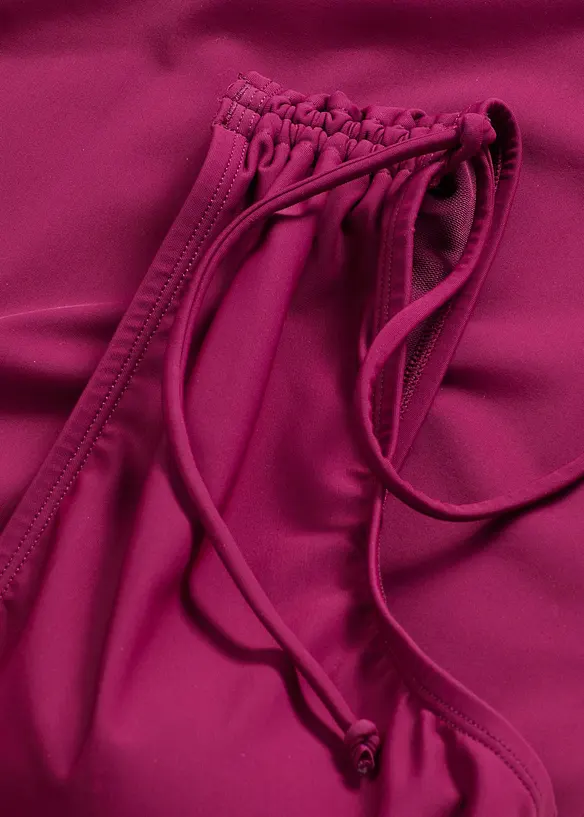 Stahovac&iacute; jednod&iacute;ln&eacute; plavky s lehk&yacute;m tvaruj&iacute;c&iacute;m efektem a &scaron;irok&yacute;mi ram&iacute;nky, bonprix