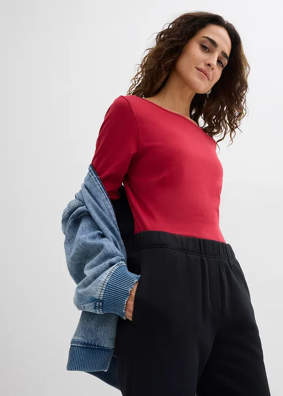 Body s dlouh&yacute;m ruk&aacute;vem (2 ks v balen&iacute;), bonprix