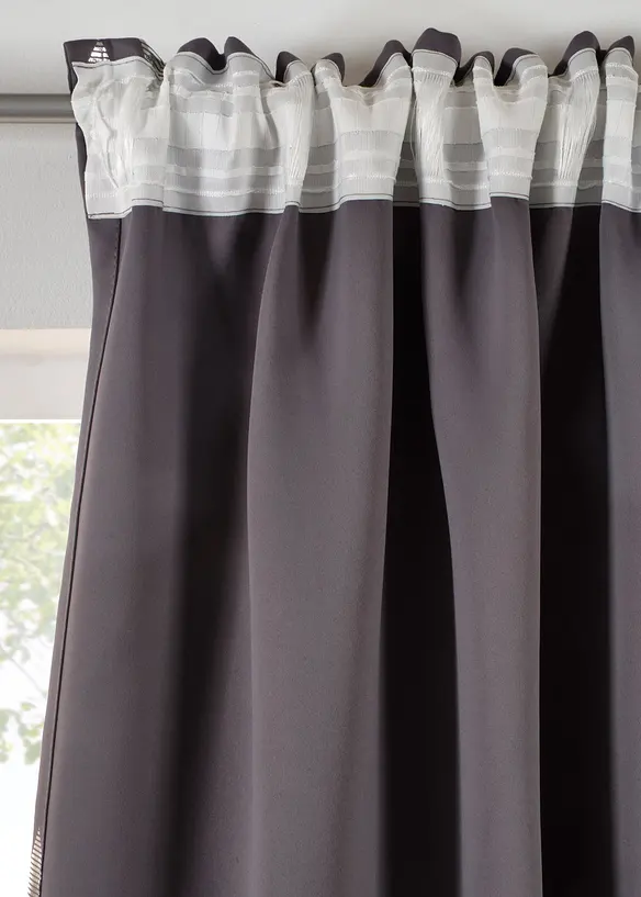 Zastiňuj&iacute;c&iacute; z&aacute;věs s leskem, tak&eacute; v extra d&eacute;lce (1 ks v balen&iacute;), bonprix