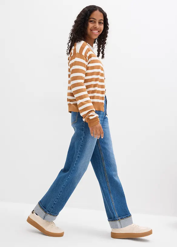 Dž&iacute;ny Wide Leg, Low Waist, bonprix