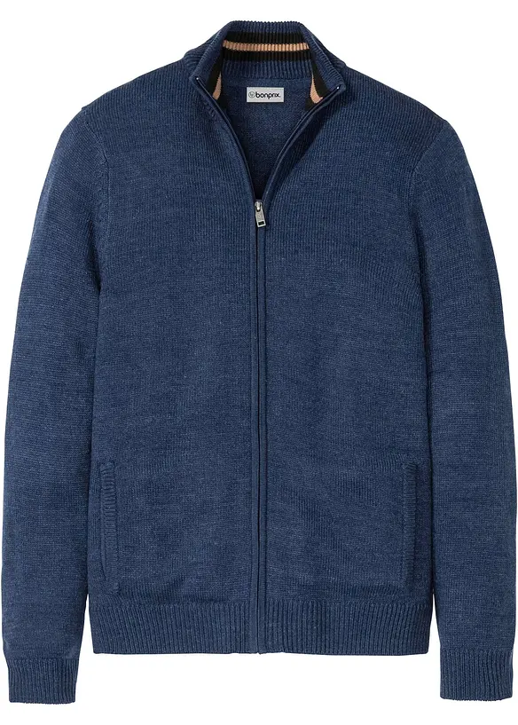 Svetr na zap&iacute;n&aacute;n&iacute;, z jemn&eacute;ho &uacute;pletu, bonprix