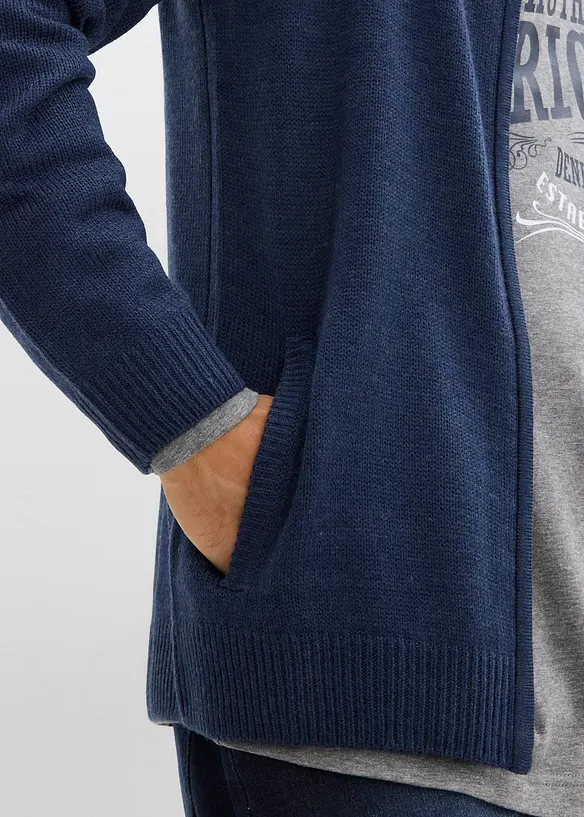 Svetr na zap&iacute;n&aacute;n&iacute;, z jemn&eacute;ho &uacute;pletu, bonprix