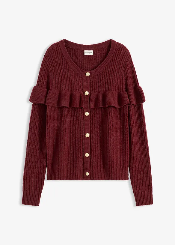 Kab&aacute;tek z jemn&eacute; pleteniny z bavlněn&eacute; směsi, bonprix