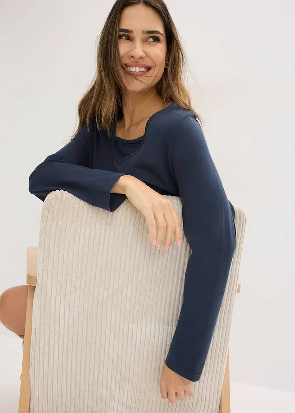 Nočn&iacute; ko&scaron;ile z měkk&eacute; bavlny, bonprix