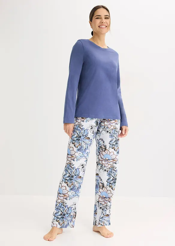 Pyžamo z měkk&eacute; bavlny, bonprix