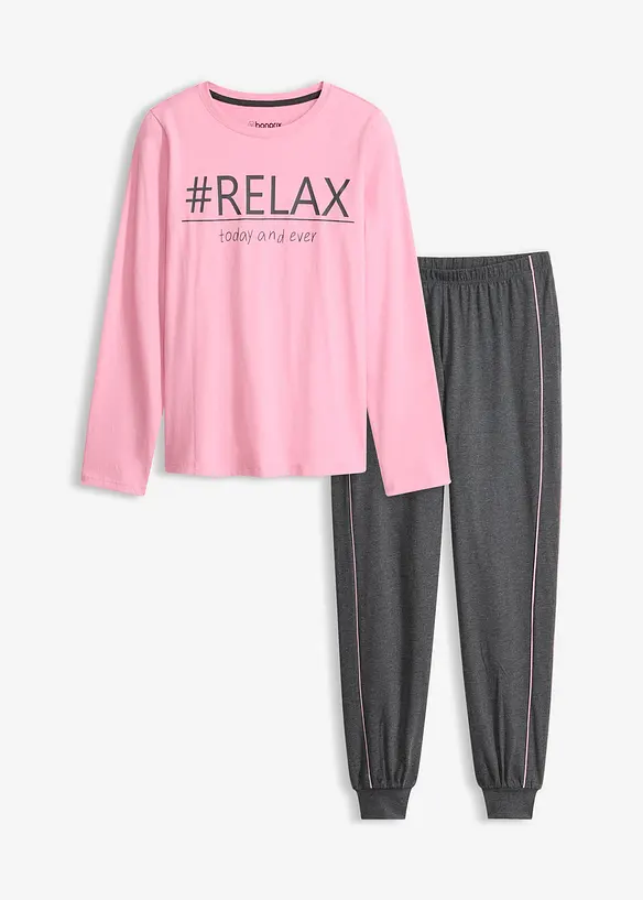 Pyžamo z měkk&eacute; bavlny, bonprix