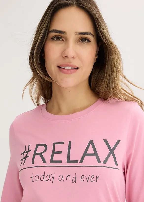 Pyžamo z měkk&eacute; bavlny, bonprix