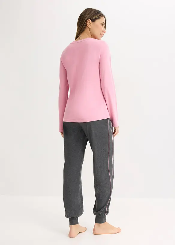 Pyžamo z měkk&eacute; bavlny, bonprix