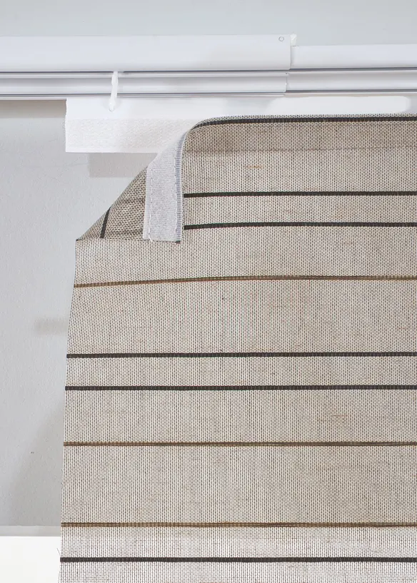 Posuvn&aacute; z&aacute;clona s pod&iacute;lem lnu (1 ks v balen&iacute;), bonprix