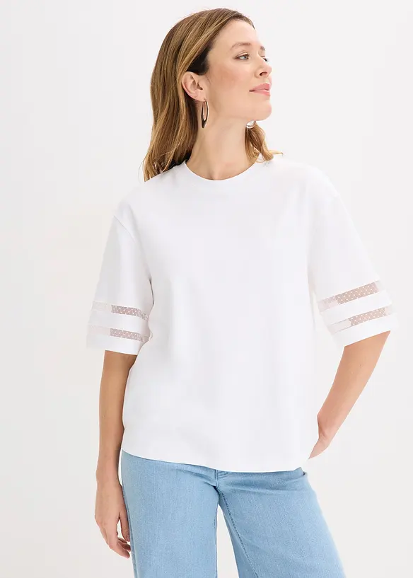 Triko z čist&eacute; organick&eacute; bavlny, bonprix