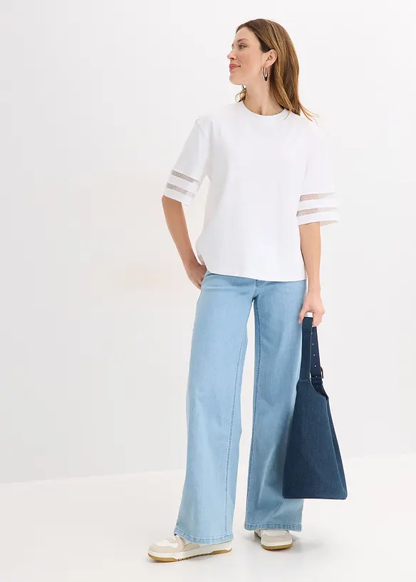 Triko z čist&eacute; organick&eacute; bavlny, bonprix