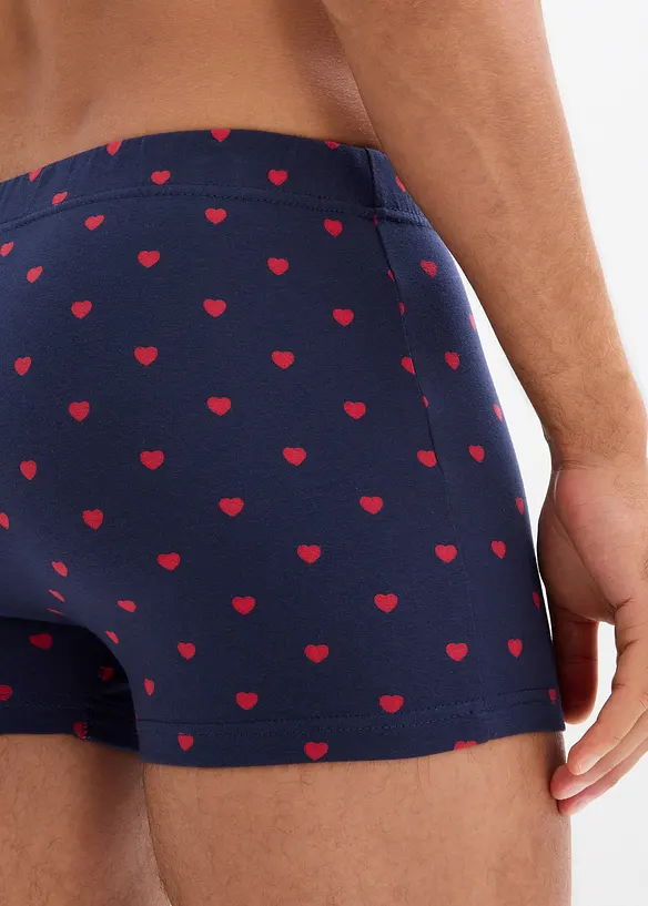 Přil&eacute;hav&eacute; boxerky s bavlnou (3 ks v balen&iacute;), bonprix