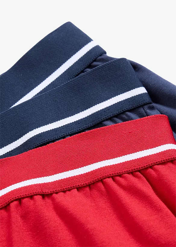 Přil&eacute;hav&eacute; boxerky s bavlnou  (3 ks v balen&iacute;), bonprix