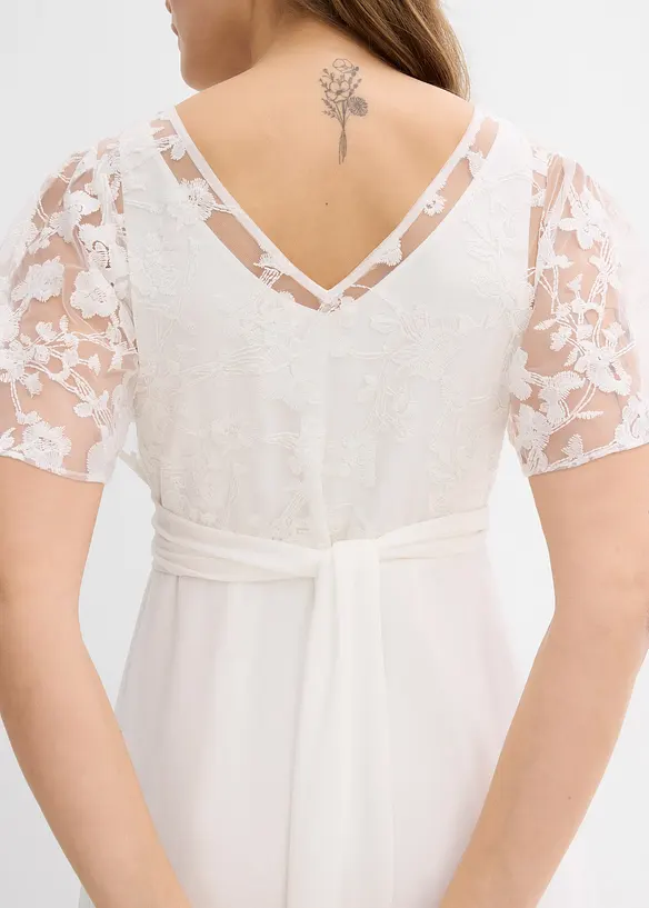 Těhotensk&eacute; svatebn&iacute; &scaron;aty 2 v 1, s diskr&eacute;tn&iacute; kojic&iacute; funkc&iacute;, bonprix